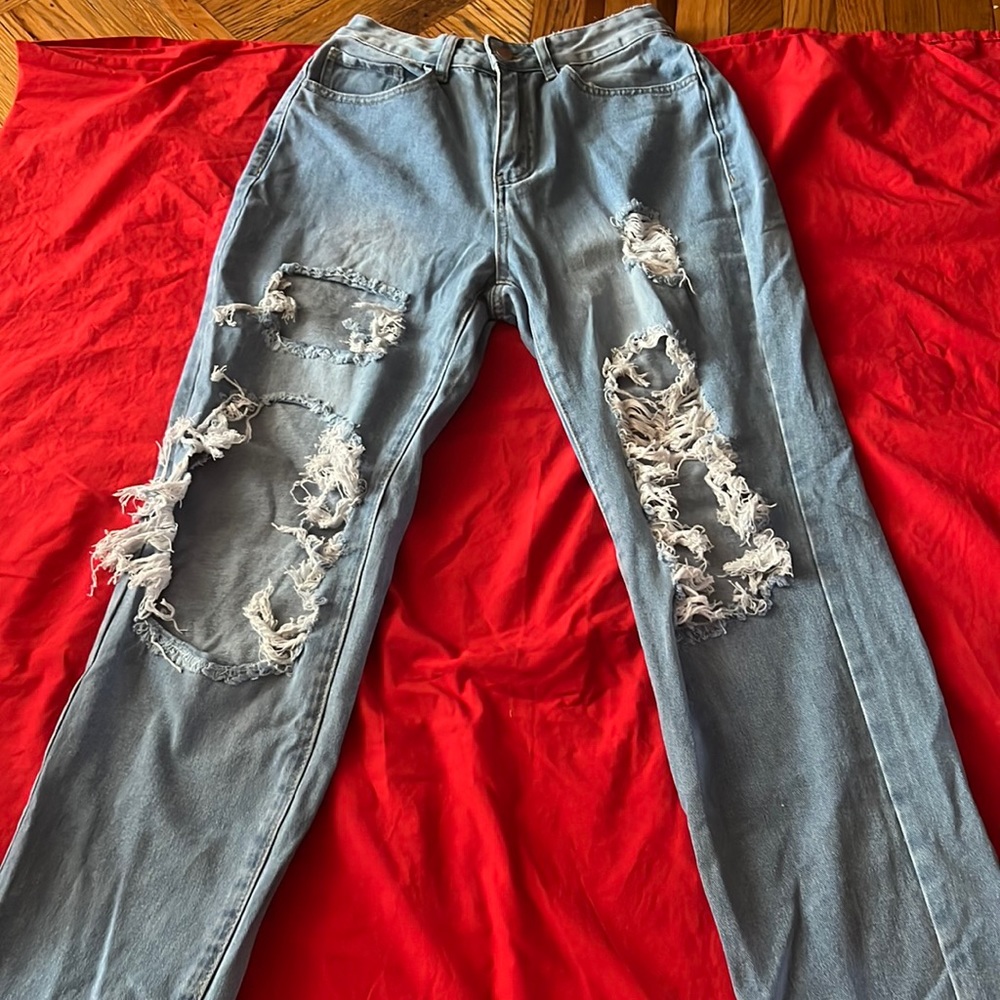 SHEIN mom jeans